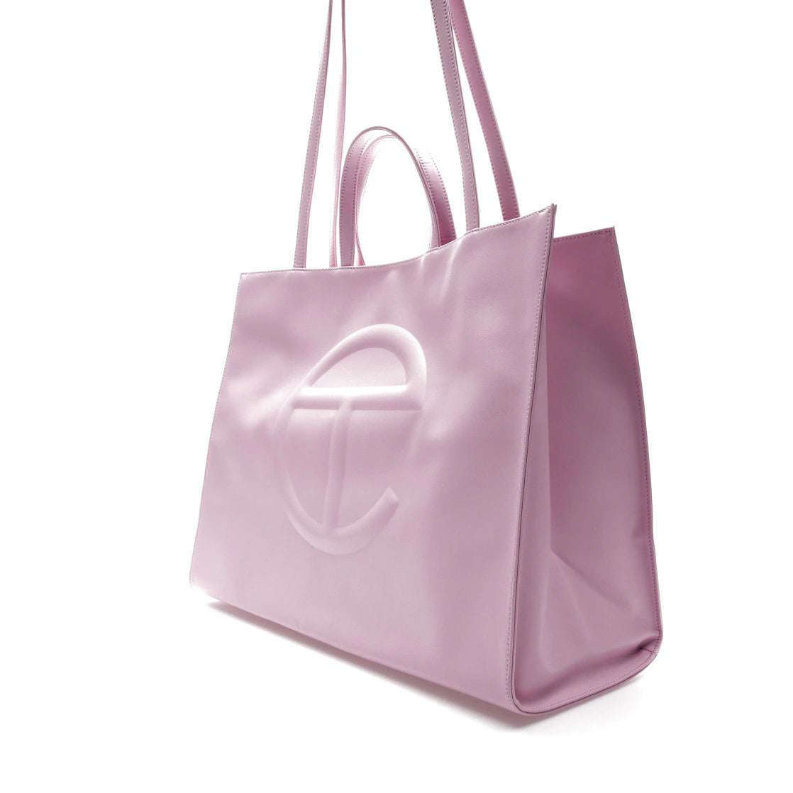 Telfar Shopping Bag Large Bubblegum Pink - vue secondaire A