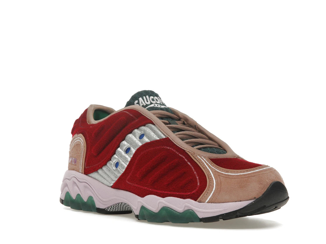 Saucony Matrix Jae Tips No Shoes In The House Burgundy - vue secondaire A