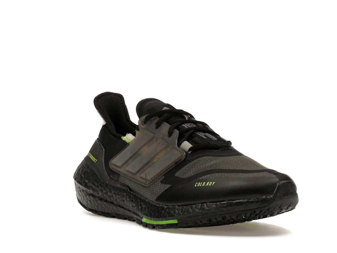 adidas Ultra Boost 22 Cold.Rdy Black Solar Yellow - vue secondaire A