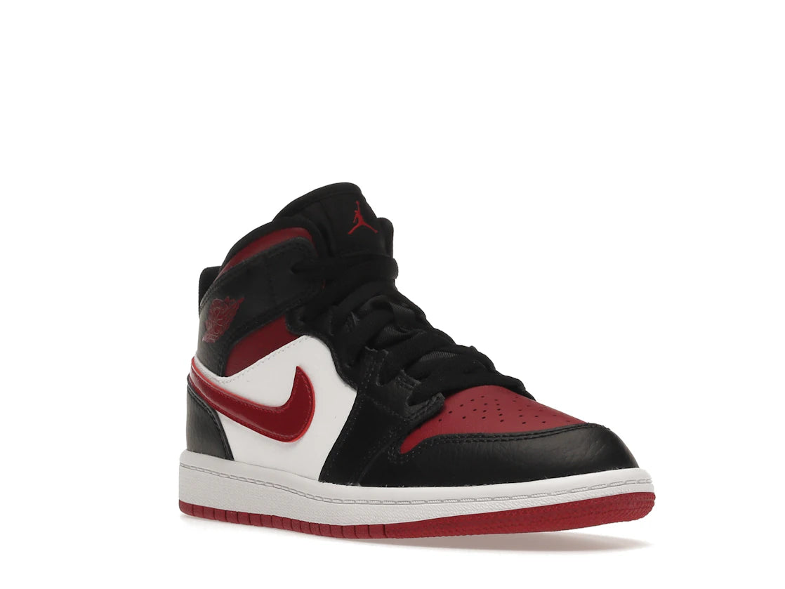 Jordan 1 Mid Bred Toe (PS) - vue secondaire A