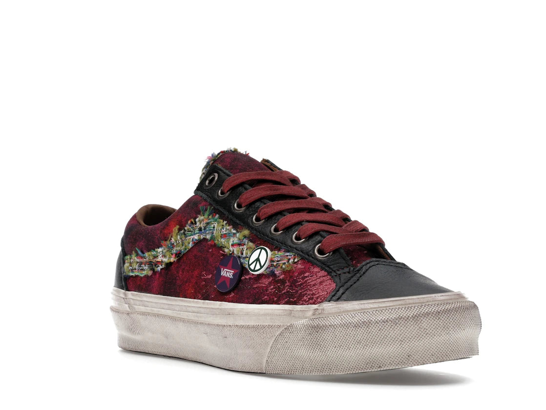 Vans Old Skool 36 LX Souvenir Burgundy - vue secondaire A