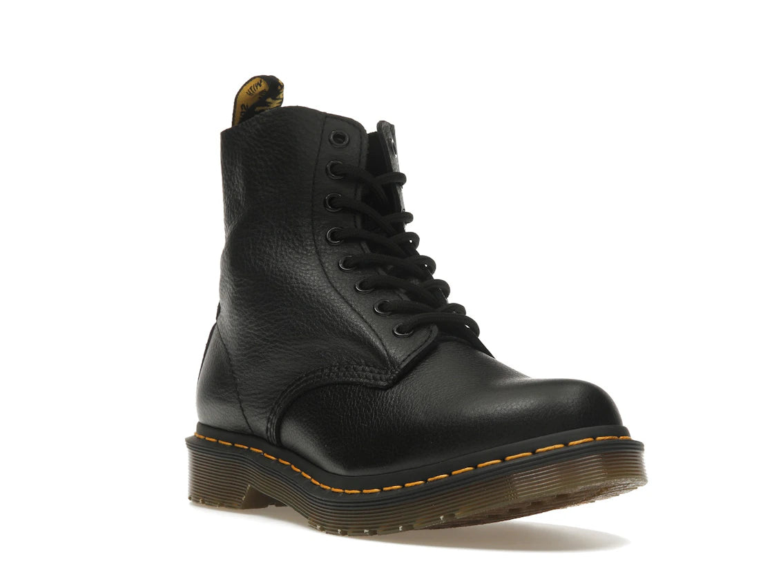 Dr. Martens 1460 Pascal Virginia Boots Black (Women's) - vue secondaire A