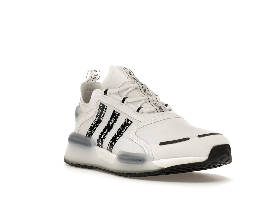 adidas NMD V3 3 Stripes Life White - vue secondaire A