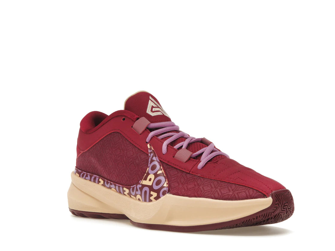 Nike Zoom Freak 5 Alphabet Bros (GS) - vue secondaire A
