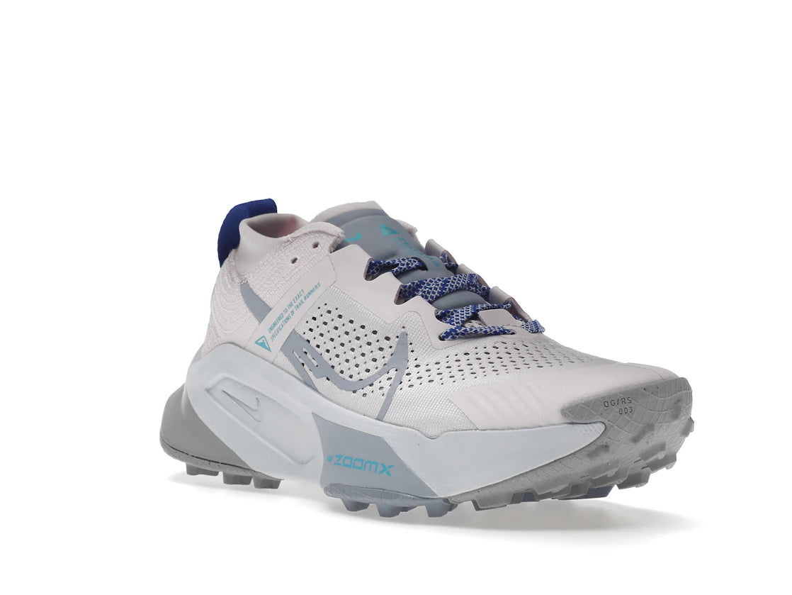 Nike ZoomX Zegama Trail Pearl Pink Coconut Milk Baltic Blue Blue Whisper (Women's) - vue secondaire A