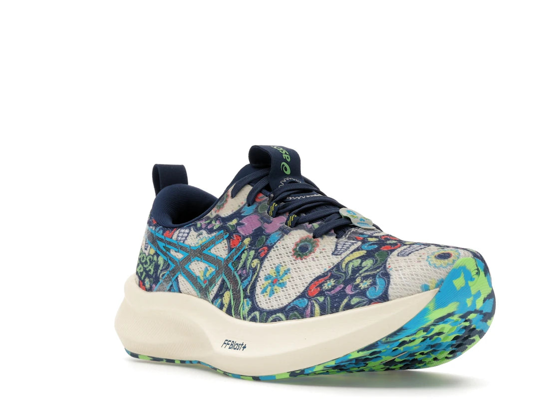 ASICS Noosa Tri 16 Limited Edition Midnight Blue Lime Burst - vue secondaire A