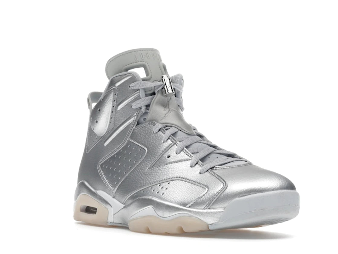 Jordan 6 Retro PSG Paris Saint-Germain Silver - vue secondaire A