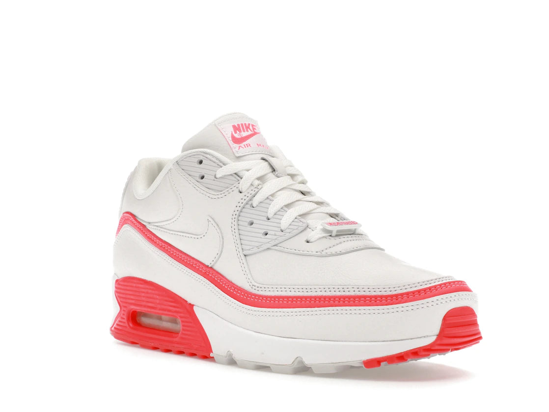 Nike Air Max 90 Undefeated White Solar Red - vue secondaire A