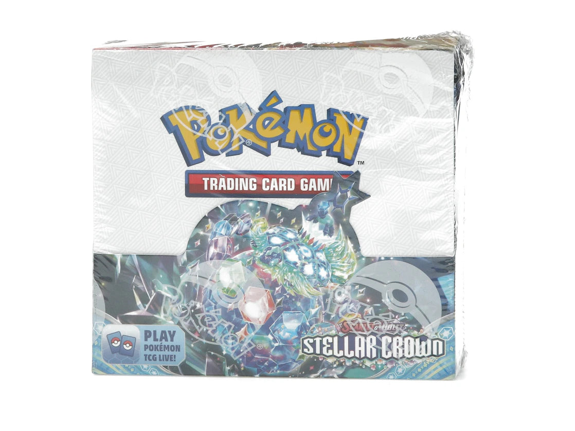 Pokémon Scarlet & Violet Stellar Crown Booster Box - vue secondaire A