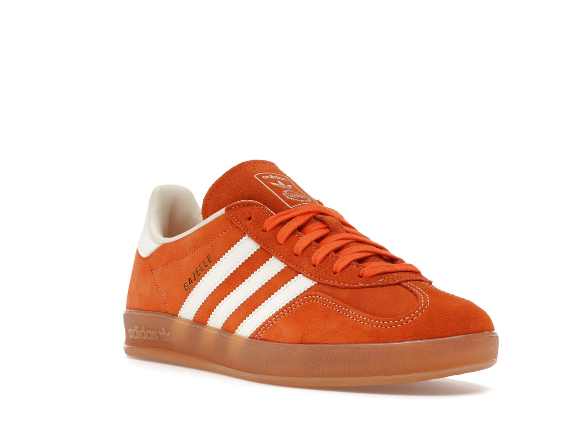 adidas Gazelle Indoor Orange Off White Gold Metallic - vue secondaire A