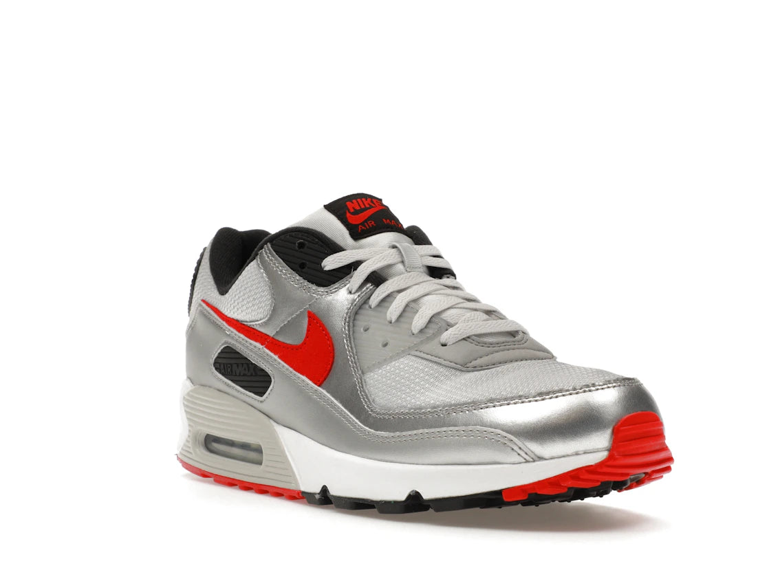 Nike Air Max 90 Icons Silver Bullet - vue secondaire A