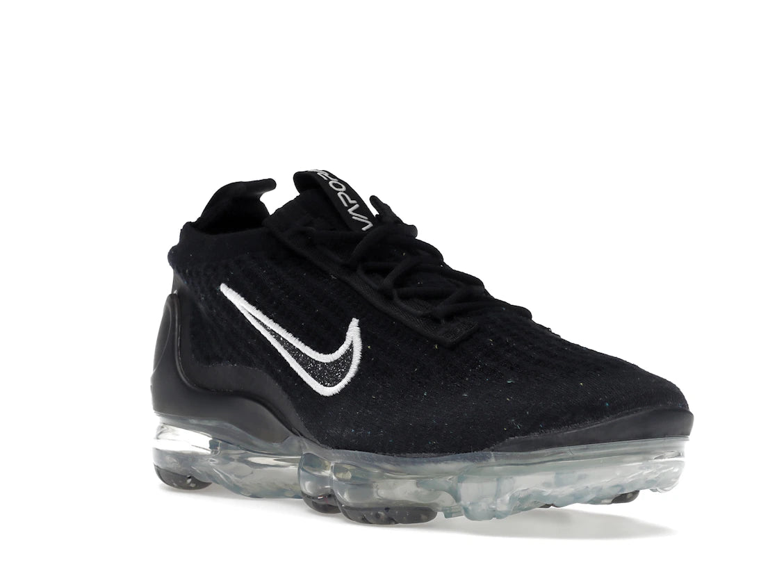 Nike Air VaporMax 2021 FK Black Metallic Silver (Women's) - vue secondaire A