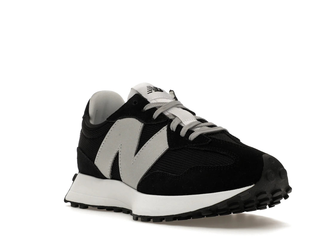 New Balance 327 Black Silver - vue secondaire A