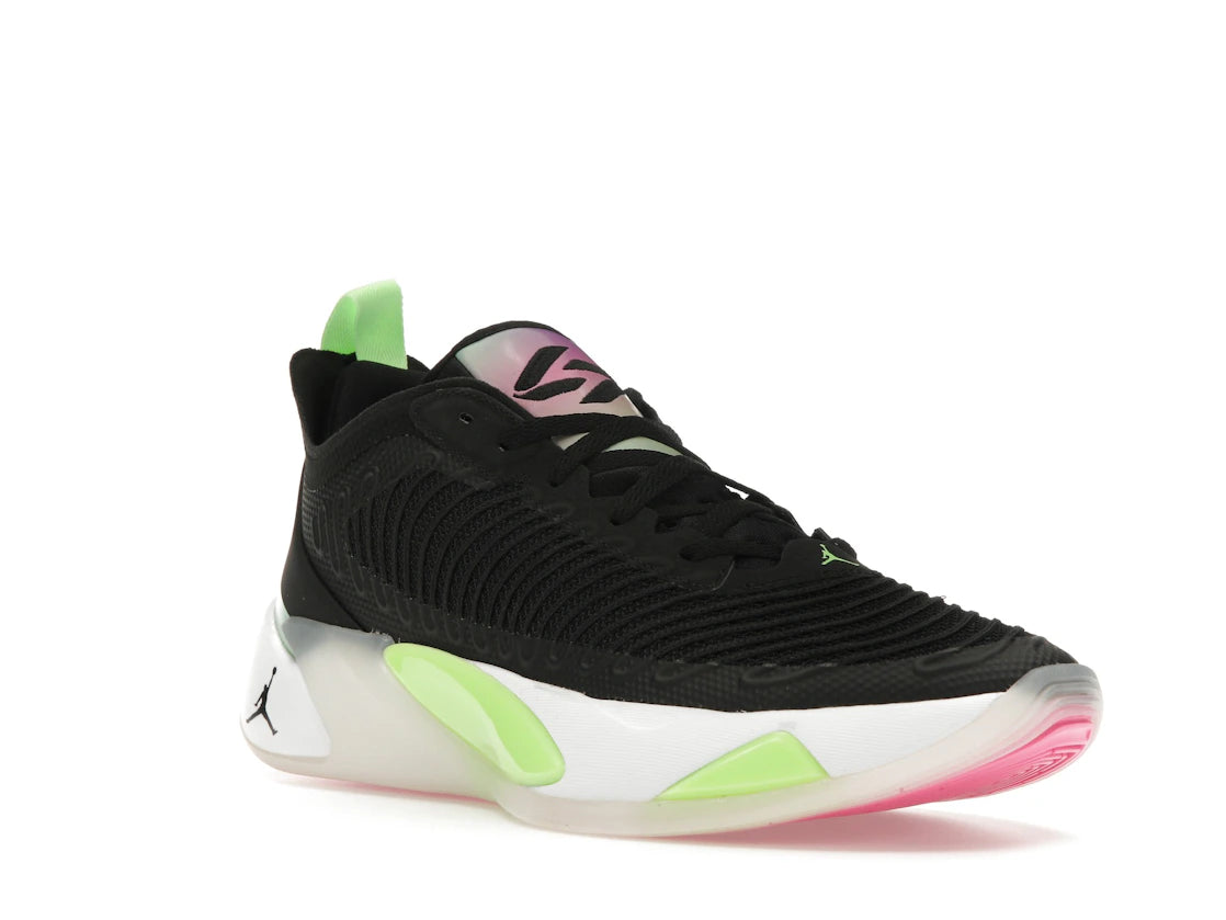 Jordan Luka 1 Black Lime Glow - vue secondaire A