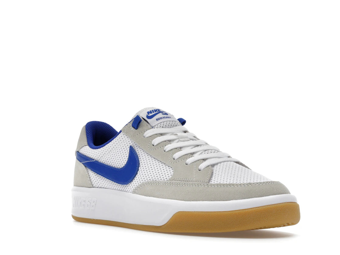 Nike SB Adversary White Blue - vue secondaire A