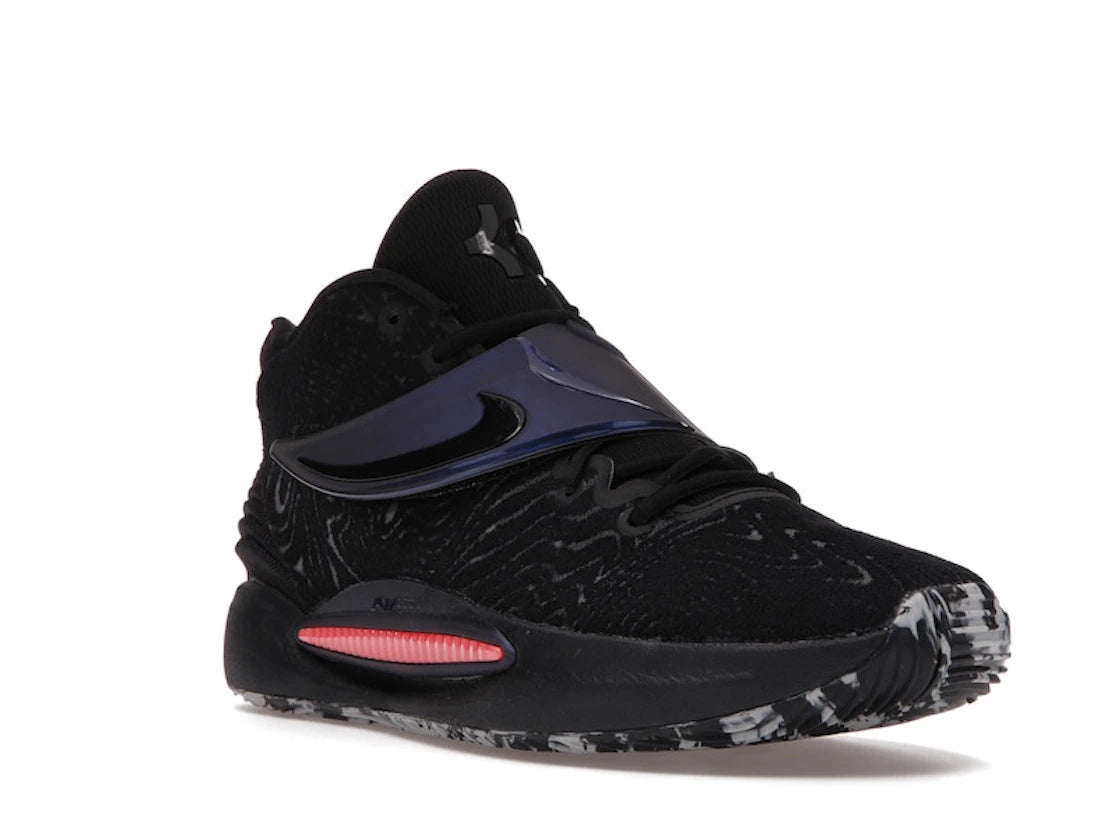 Nike KD 14 Seasonal Black Laser Crimson - vue secondaire A
