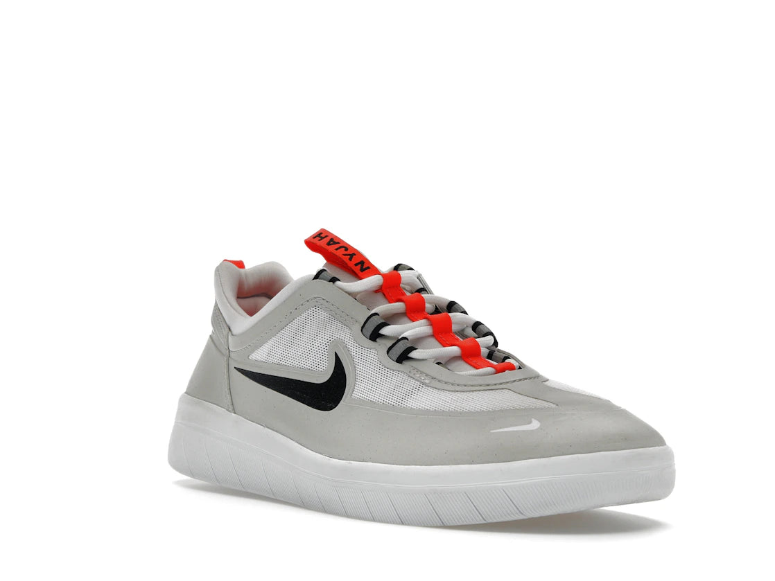 Nike SB Nyjah Free 2 Neutral Grey Bright Crimson - vue secondaire A