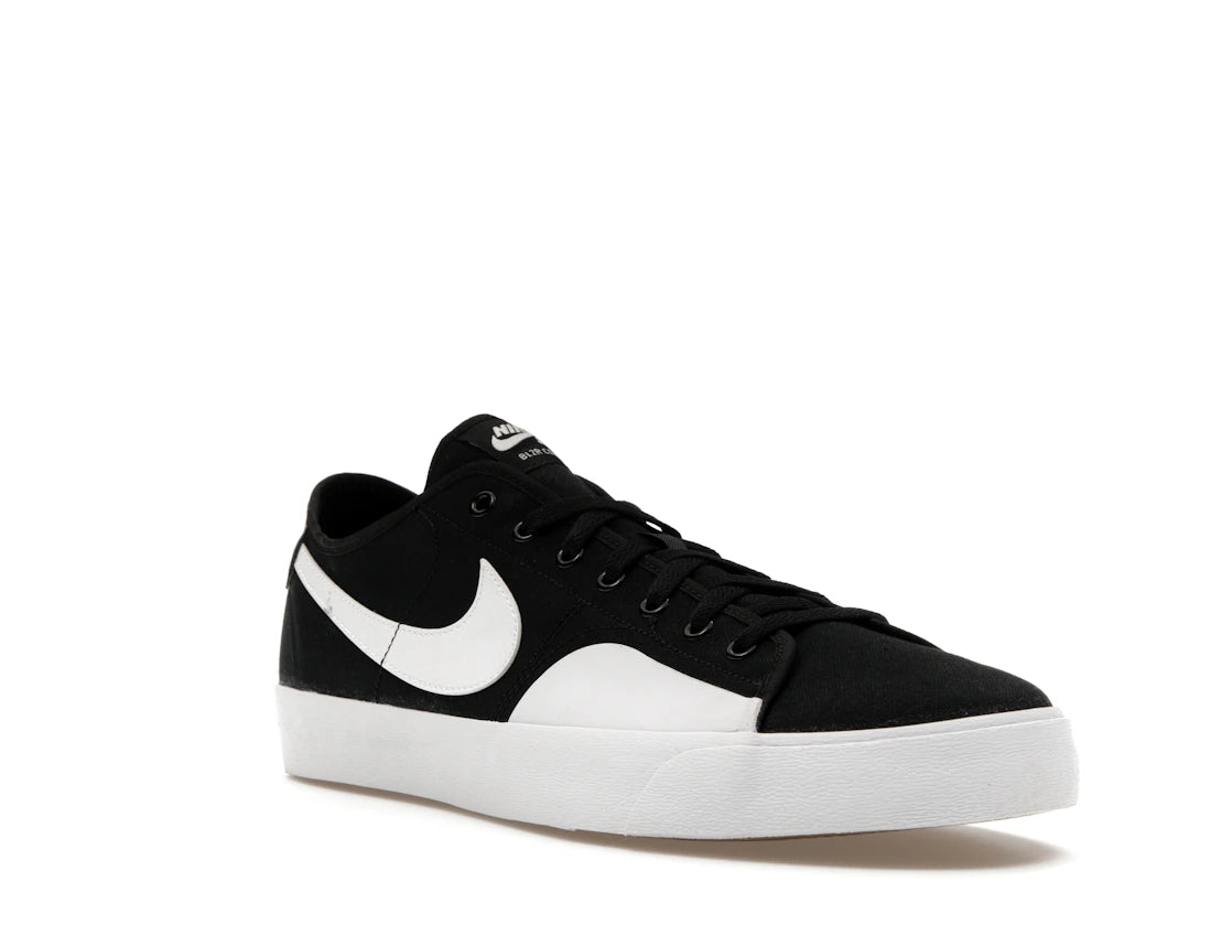 Nike SB Blazer Court Black White - vue secondaire A