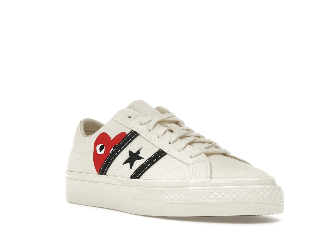 Converse One Star Academy Pro Ox Comme des Garcons PLAY Milk - vue secondaire A