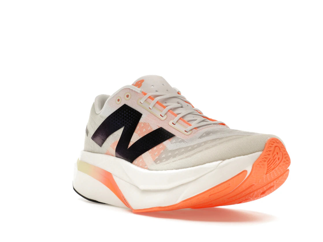 New Balance FuelCell SuperComp Elite v4 White Angora Hot Mango