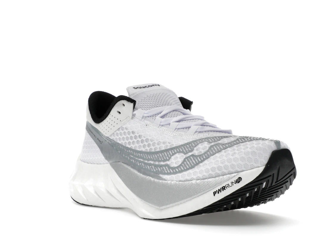 Saucony Endorphin Pro 4 White Silver - vue secondaire A