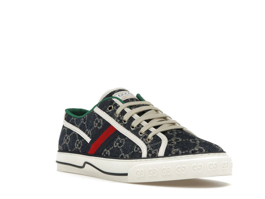 Gucci Tennis 1977 Denim GG Print - vue secondaire A