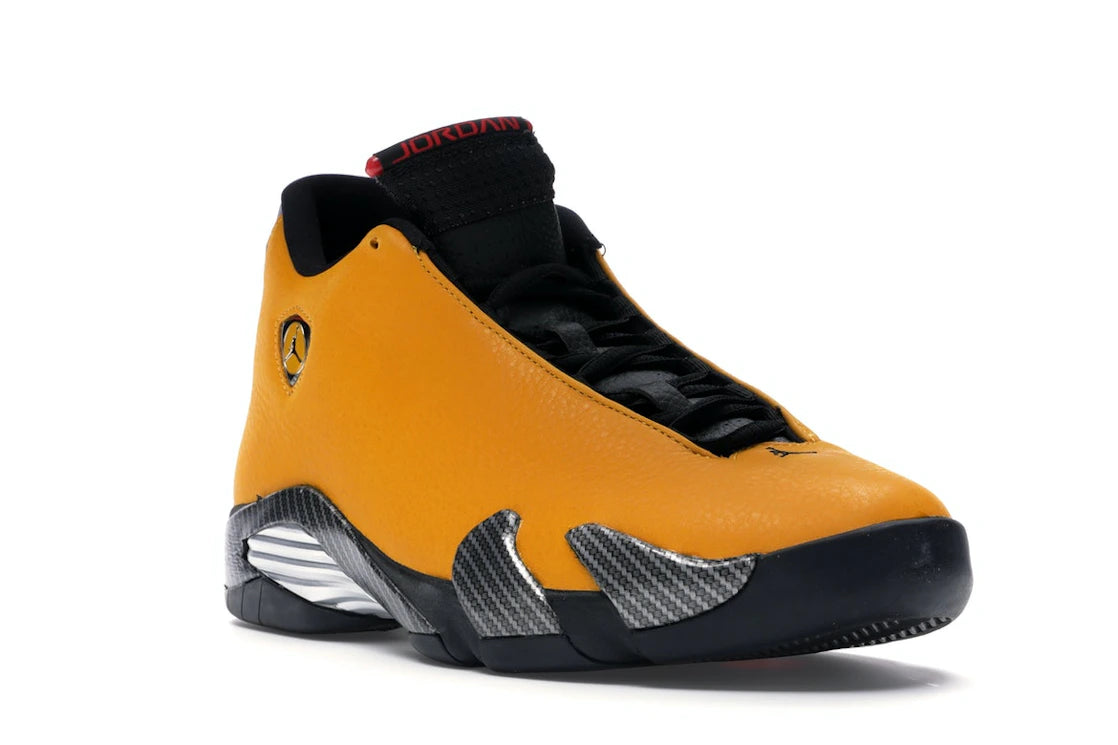 Jordan 14 Retro University Gold - vue secondaire A