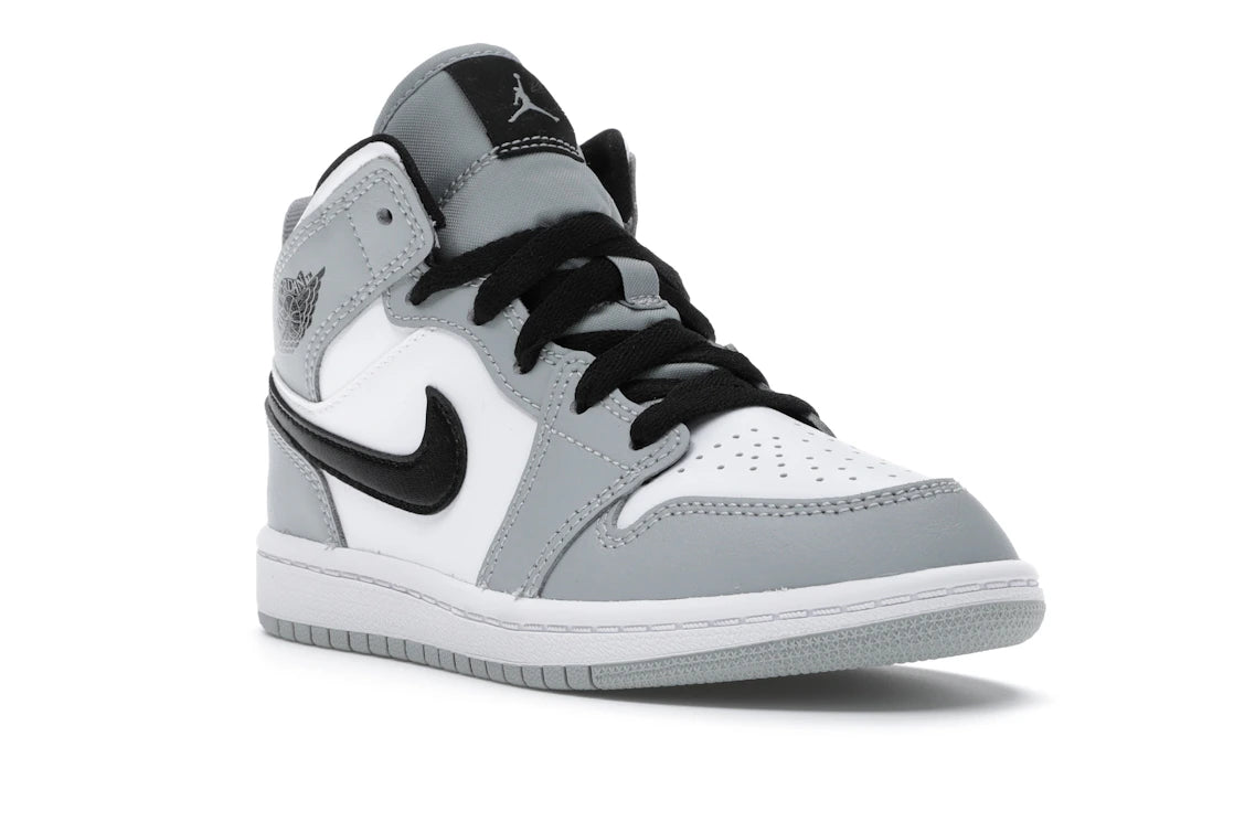 Jordan 1 Mid Light Smoke Grey (PS) - vue secondaire A