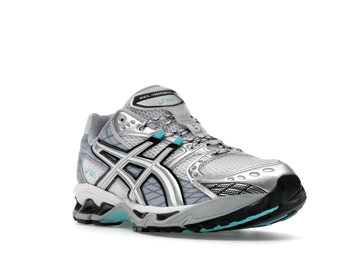 ASICS Gel-Nimbus 10.1 White Piedmont Grey Blue - vue secondaire A
