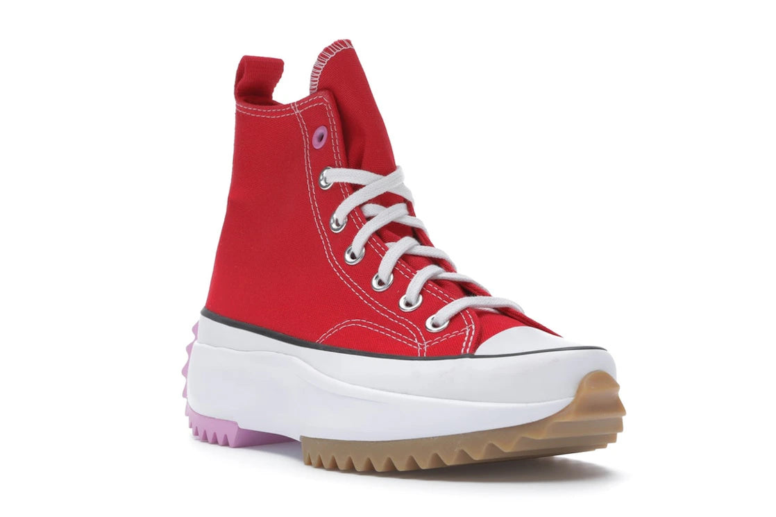 Converse Run Star Hike Hi University Red - vue secondaire A