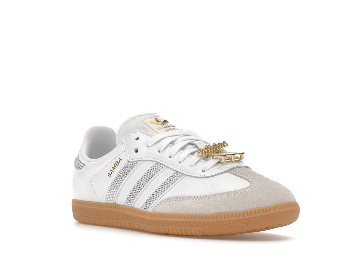 adidas Samba OG Rhinestone White Silver (Women's) - vue secondaire A