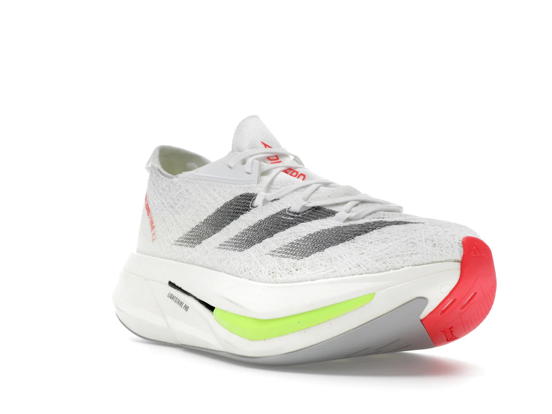 adidas Adizero Prime X 2.0 Strung White Black Lucid Red - vue secondaire A