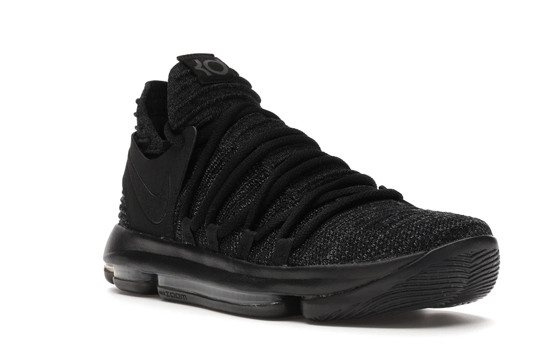 Nike KD 10 Blackout - vue secondaire A