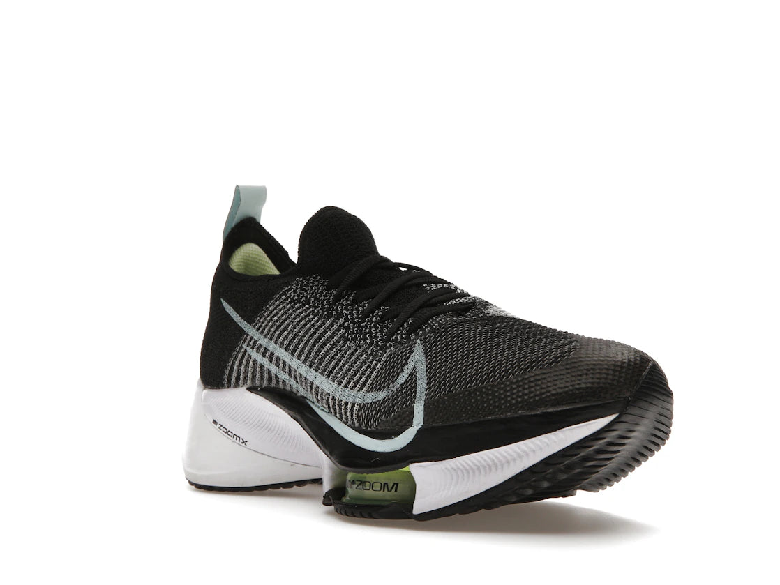 Nike Air Zoom Tempo Next% Flyknit Black White (Women's) - vue secondaire A