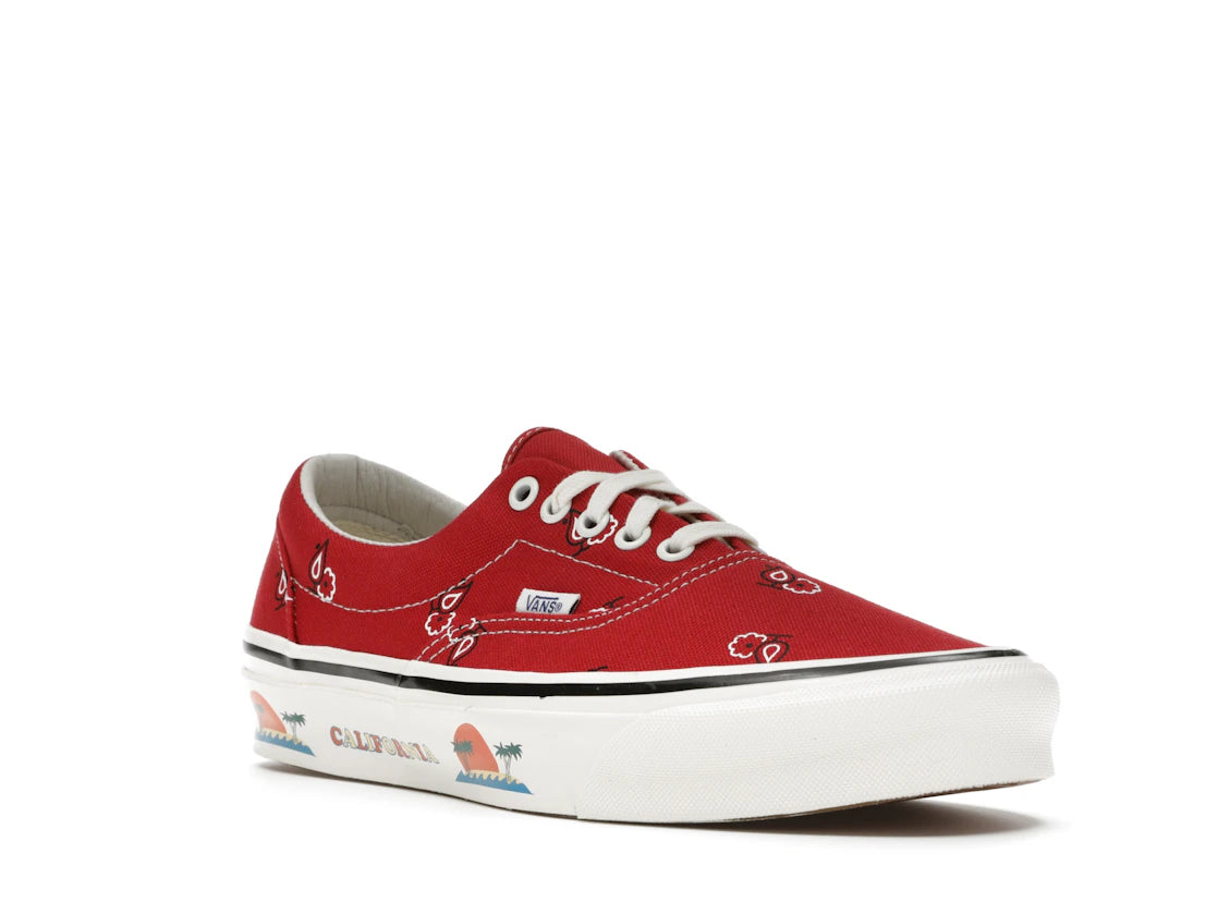 Vans OG Era Paisley Red - vue secondaire A