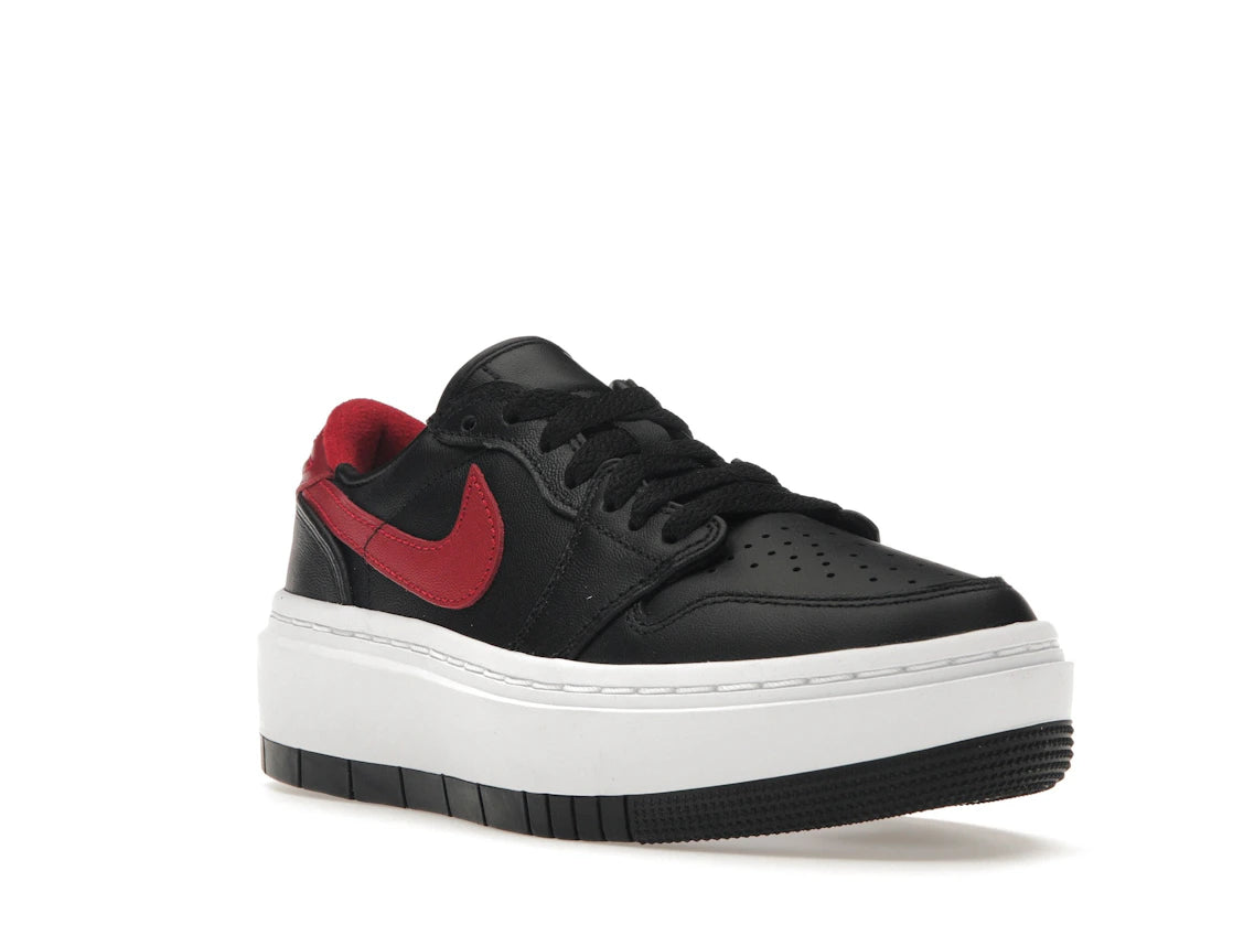 Jordan 1 Elevate Low Black Gym Red White (Women's) - vue secondaire A
