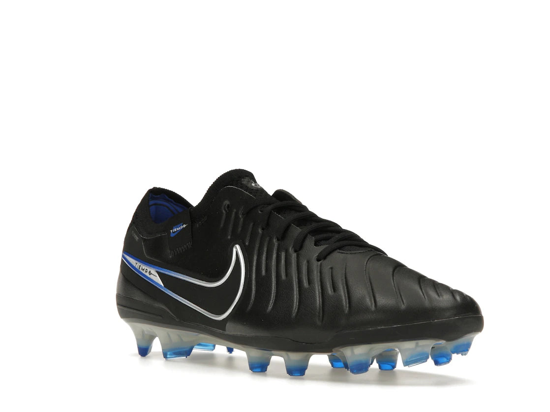 Nike Tiempo Legend 10 Elite FG Black Hyper Royal - vue secondaire A