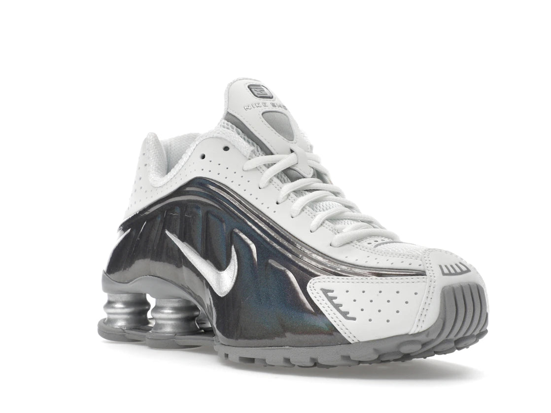 Nike Shox R4 White Iridescent (Women's) - vue secondaire A