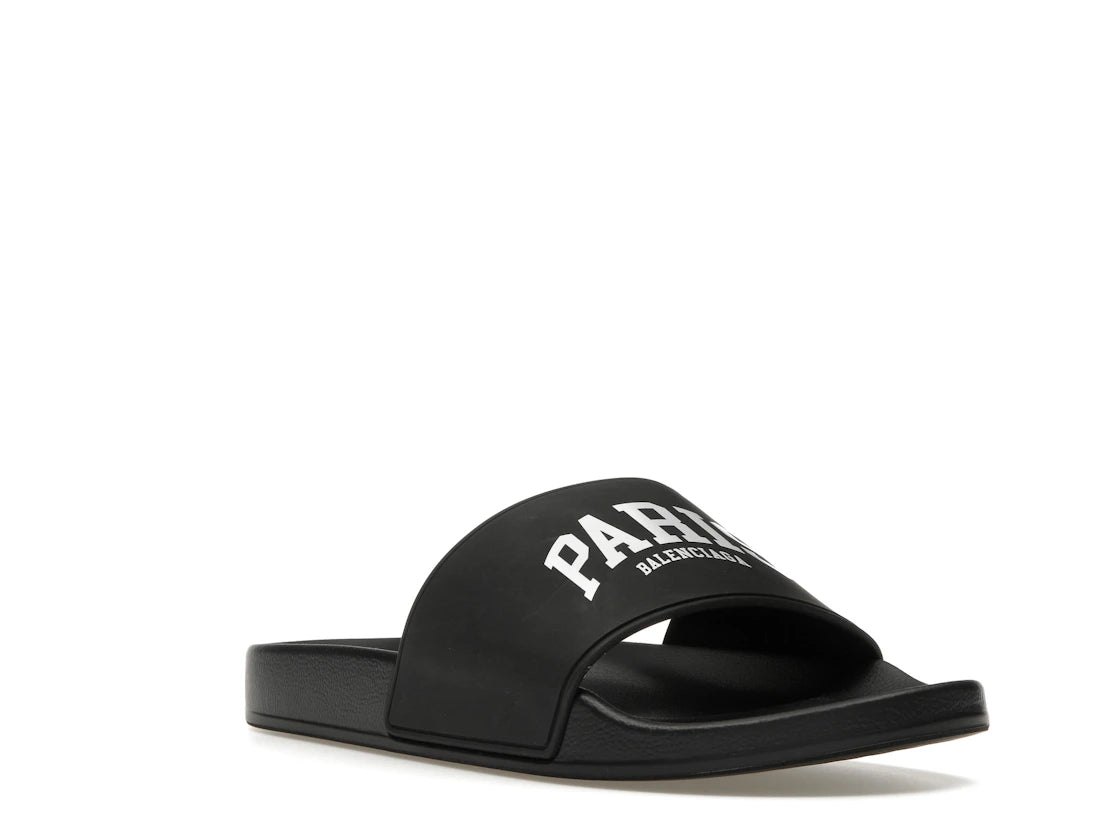 Balenciaga City Pool Slide Paris Black (Women's) - vue secondaire A