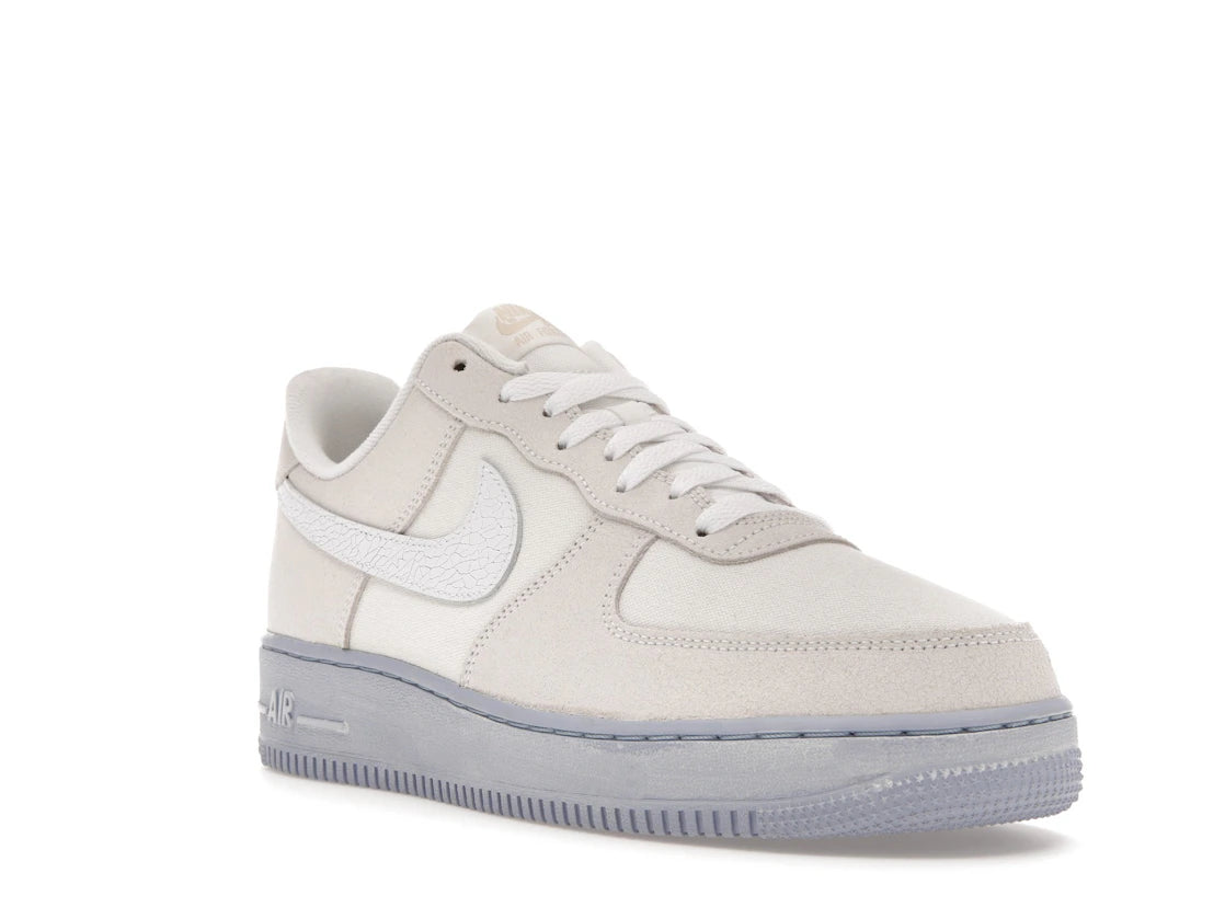 Nike Air Force 1 Low '07 LV8 EMB Summit White Blue Whisper - vue secondaire A