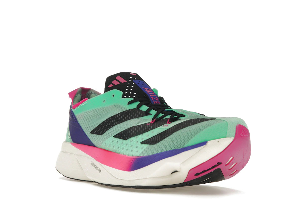 adidas Adios Pro 3 Pulse Mint Lucid Blue - vue secondaire A