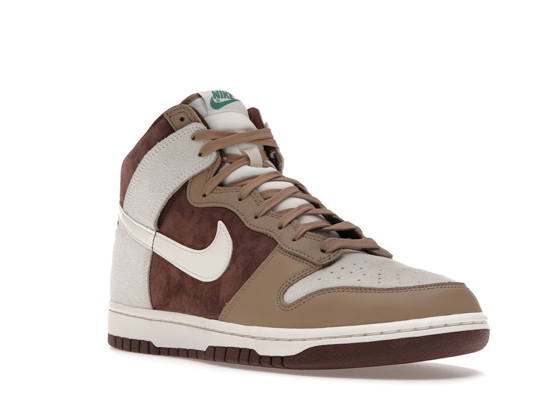 Nike Dunk High Light Chocolate - vue secondaire A
