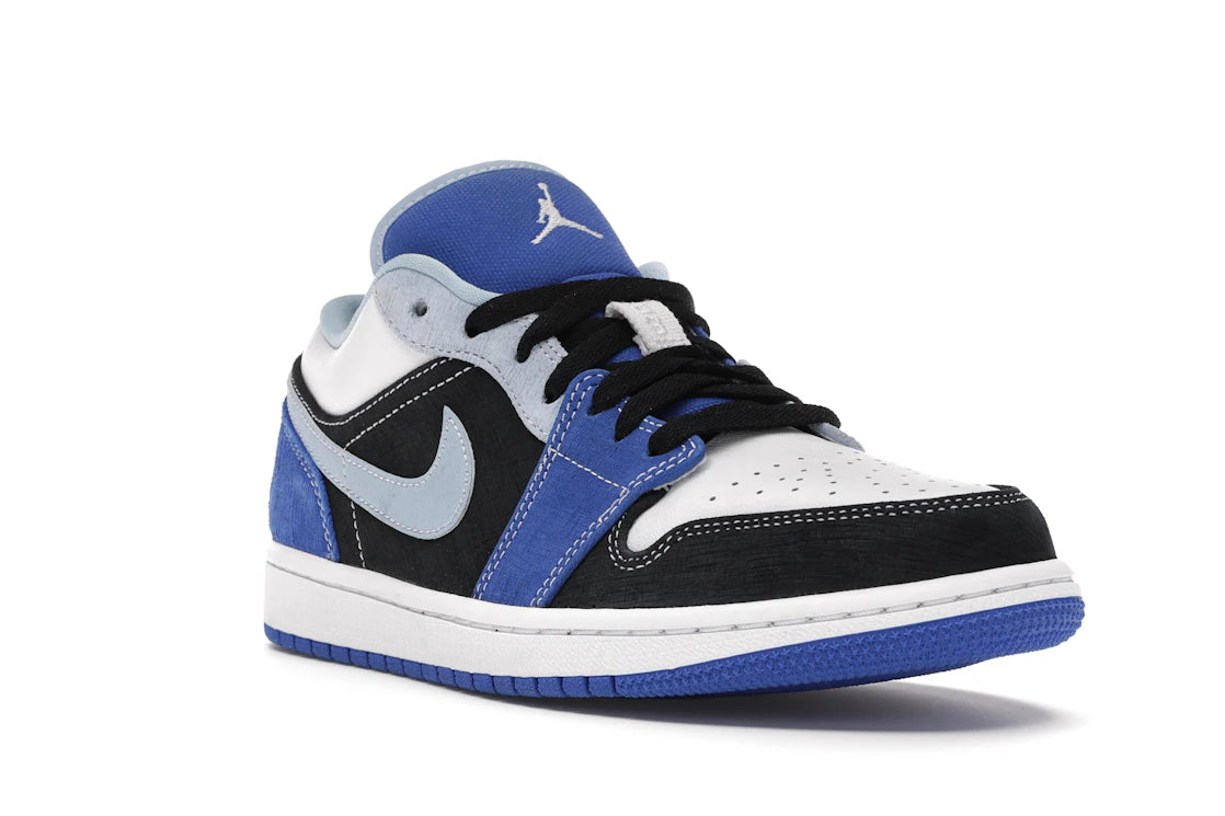Jordan 1 Low Racer Blue White - vue secondaire A
