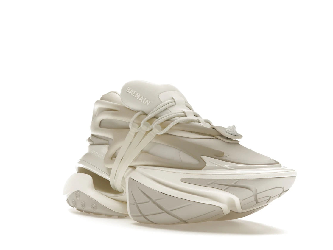 Balmain Unicorn Low-Top White - vue secondaire A