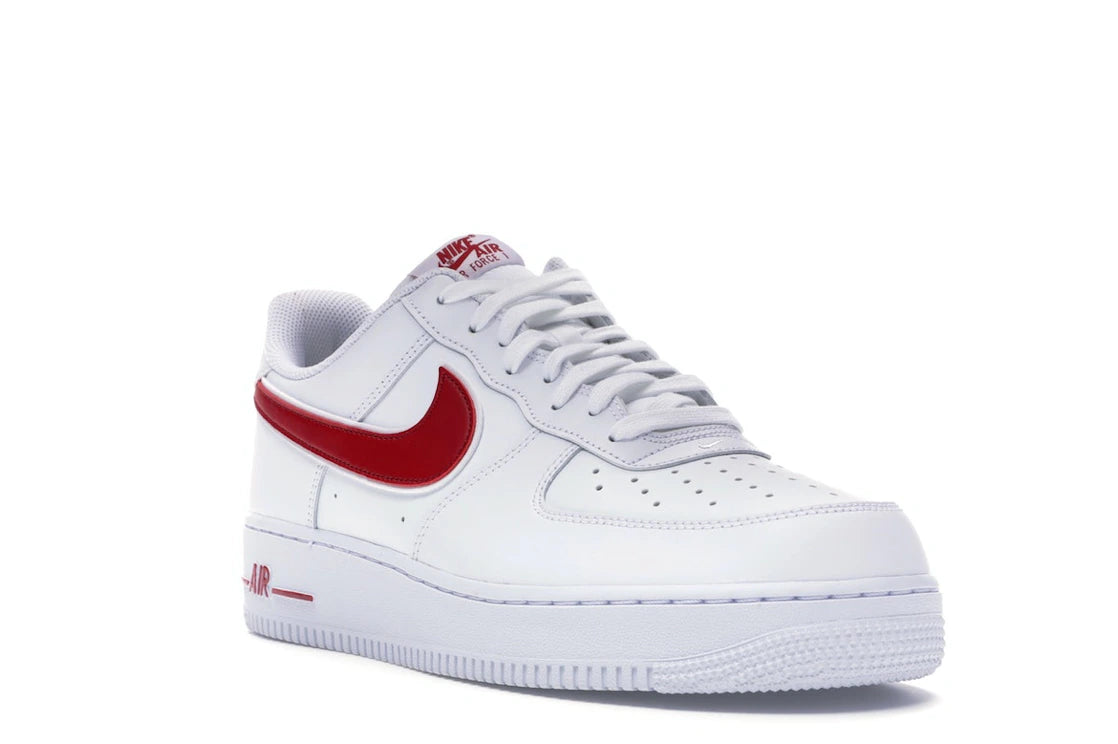 Nike Air Force 1 Low White Gym Red - vue secondaire A
