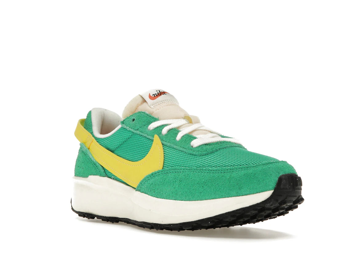 Nike Waffle Debut Vintage Stadium Green Opti Yellow (Women's) - vue secondaire A