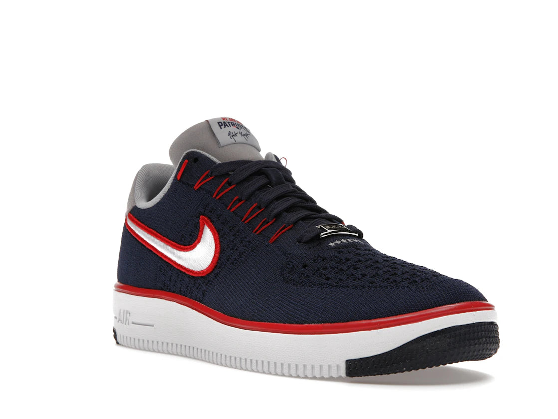 Nike Air Force 1 Ultra Flyknit Low New England Patriots R.K.K. - vue secondaire A