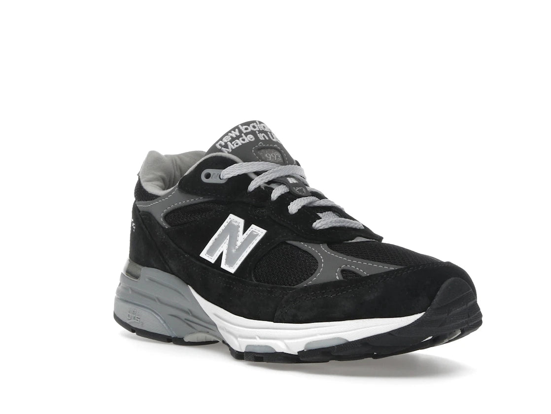 New Balance 993 MiUSA Black Grey (Women's) - vue secondaire A