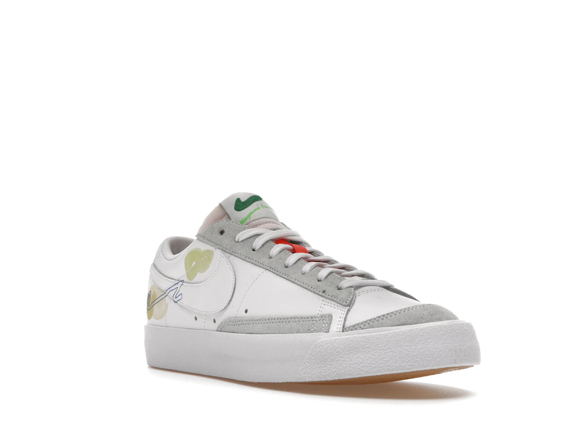 Nike Blazer Low 77 Flyleather Mayumi Yamase White - vue secondaire A