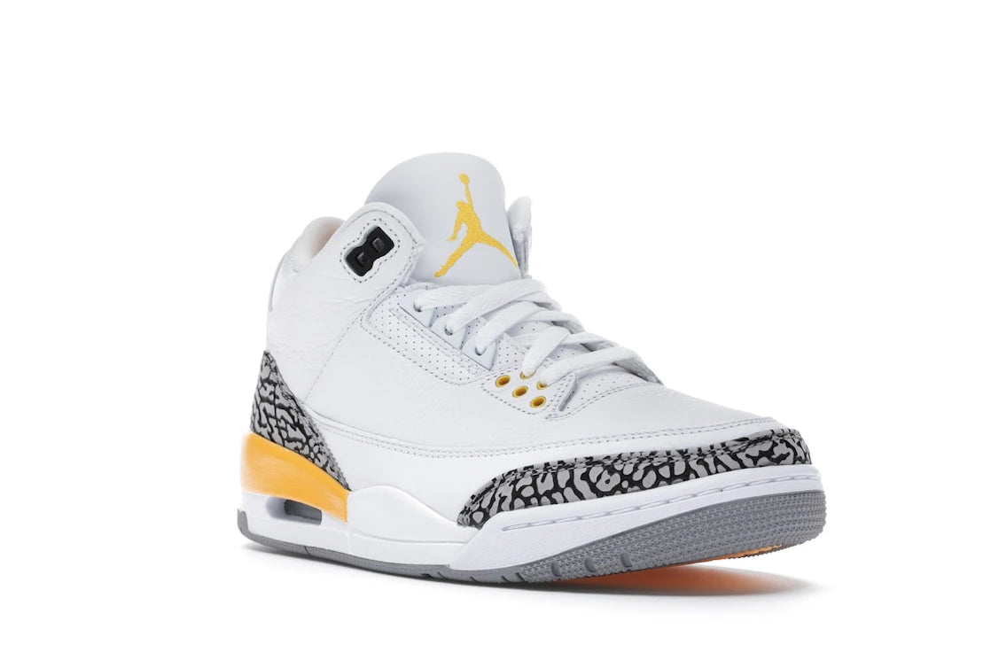 Jordan 3 Retro Laser Orange (Women's) - vue secondaire A